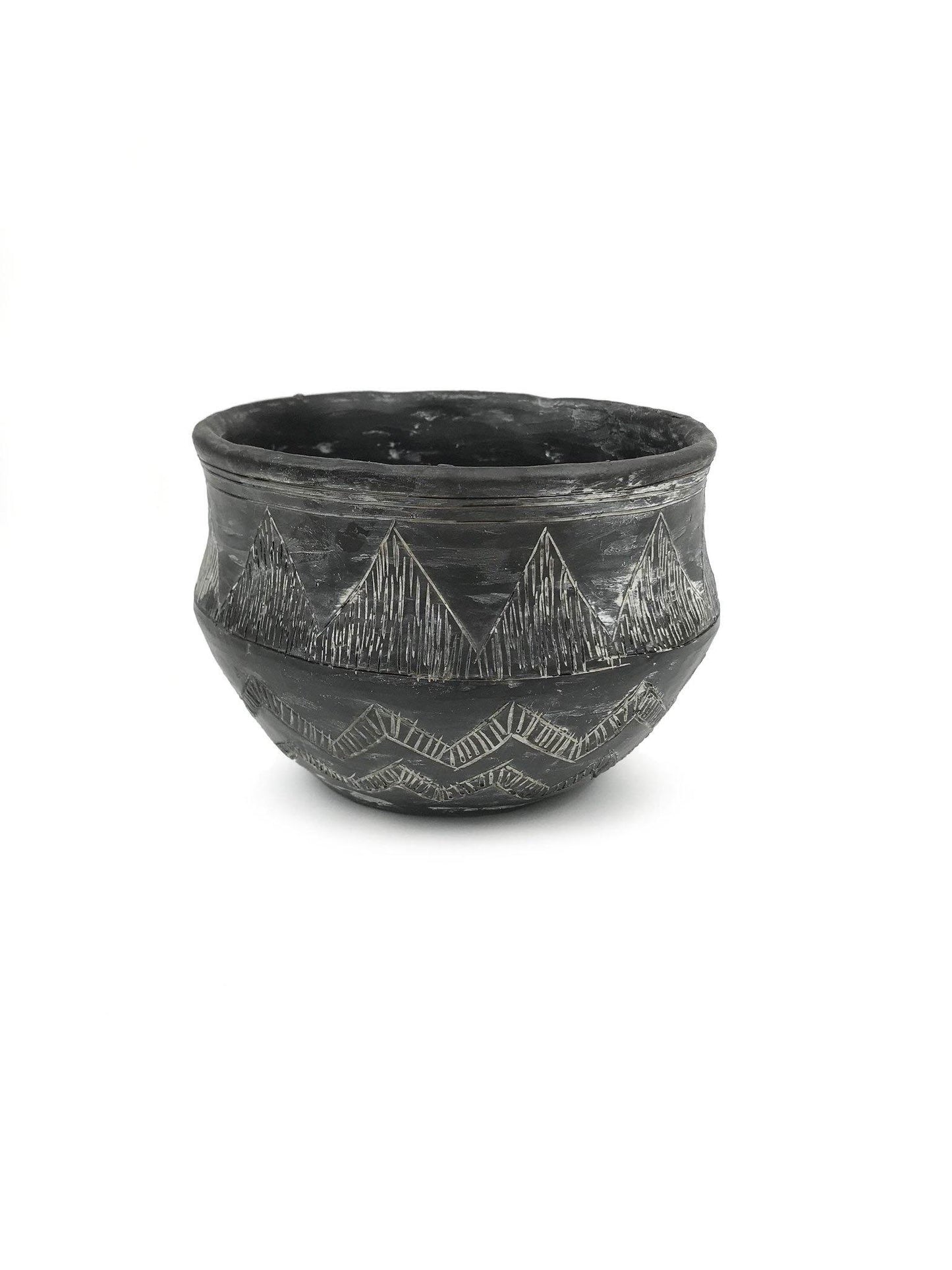 VASO RICCAMENTE DECORATO CULTURA OZIERI 3200-2800 a. C. - AntonArte